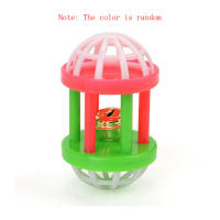 Juguete Para Gatos 10Pcs Bolas De Juguete Para Gatos Y Gatitos Con Campana Rattle Plástico Aleatorio De Colores Para Divertir Y Entretener - details 10