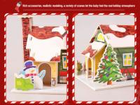 Regalos De Navidad Puzzle 3D Educativo Para Niños DIY Manualidades Educativas Juguete De Construcción Para Kindergarten - details 11