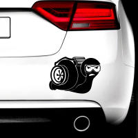 Pegatina De Coche Estilo Lobo Divertida Para Ventanas Traseras Vinilo PVC Diseño Cartoon Adhesivo Para Carrocería De Coche - details 1