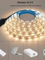Tira De Luces LED USB DC 5V 2835 Blanco Blanco Cálido Para Iluminación De Fondo De TV Decoración De Hogar 1-5m Cadena De Luces - details 2