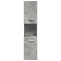 vidaXL Set muebles de baño 2 piezas madera contrachapada gris hormigón 90 x 38.5 x 46 cm - details 3