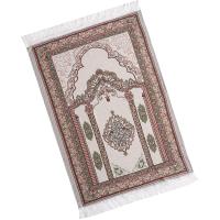 Carpetas De Oración Musulmana Con Borlas Espesas Diseño Tradicional Rectangular Para Viajes Temples Y Habitaciones De Oración Para Mujeres Y Hombres - details 7