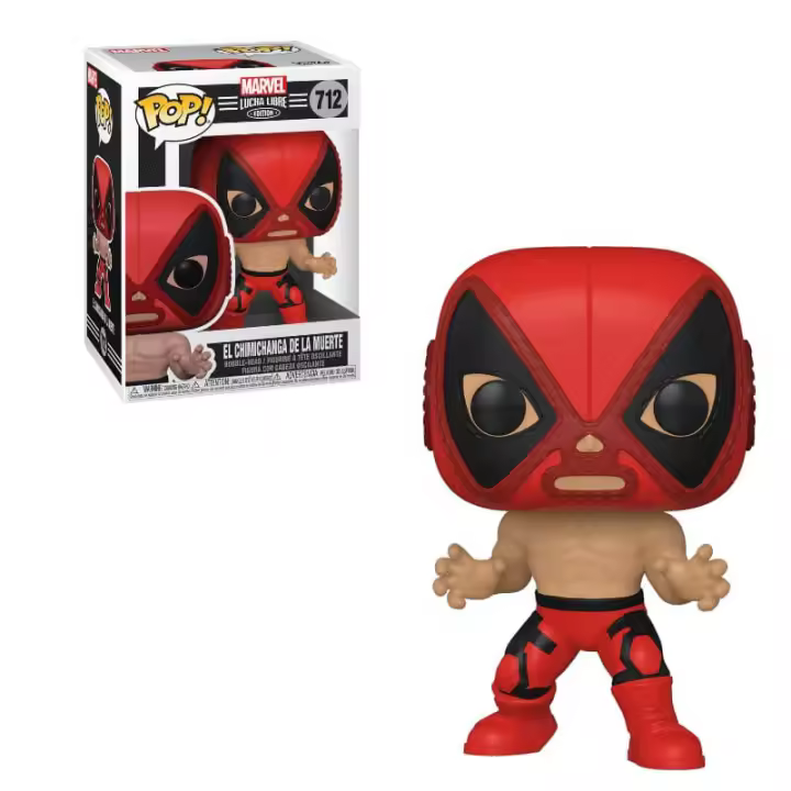 Funko pop marvel luchadores deadpool 53874 - 1
