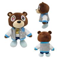 Nuevos Juguetes De Peluche Kawaii Kanye Dropout Oso Teddy Suave Decoración Para Habitación Regalo De Cumpleaños 26cm - details 0