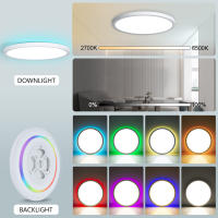 Lámpara De Techo BENEWTON TUYA LED RGB Control Remoto Por APP Y Voz Alexa Google Decorativa Para Hogar Iluminación Inteligente - details 2