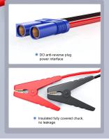 Arrancador de batería de coche de 1000 A, cargador de batería de 12 000 mAh, potenciador de batería de emergencia con iluminación LED, dispositivo de arranque para coches de 12 V - details 5