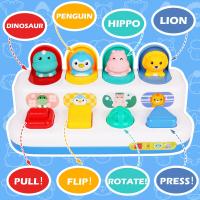 Juguete Educativo Interactivo Para Bebés Montessori Juego De Desarrollo Infantil Pop up Con Efecto Y Causa Juguetes De Aprendizaje Para Niños Y Niñas Aged 3-6 - details 4