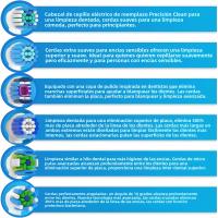 Cabezales De Repuesto Para Broca Oral B Braun Sensibles Precisión Limpieza Estándar Floss Para Oralb Adultos 12 Piezas - details 2