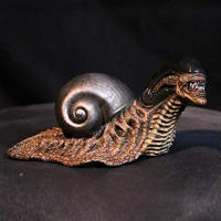 Estatua De Snail Aliens Figura De Resina Adorno De Modelo Regalo De Cumpleaños Figura De Héroe De Juego De Mesa Decoración De Jardín - details 6