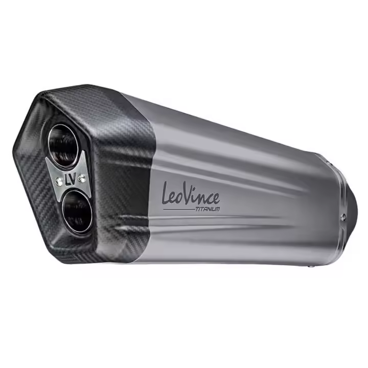 Leovince Silenciador Homologado Lv-12 Ktm Ref:15300t Titanium&carbon - 1