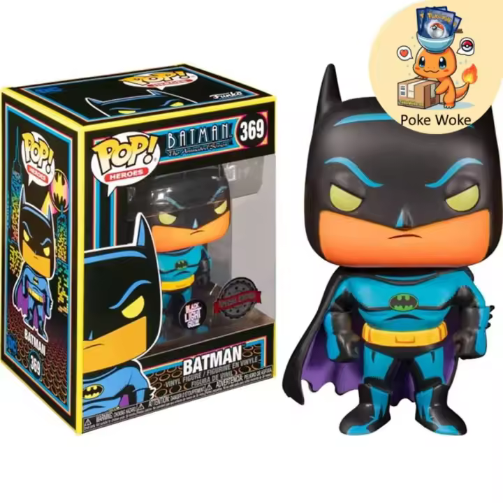 Funko Pop 369 - BATMAN (BLACK LIGHT) - DC Comics - 1