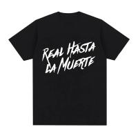 Camiseta De Algodón 100% Para Hombre Con Impresión De Concierto De Anuel AA 2023 Estilo Hip Hop Manga Corta Unisex - details 2