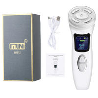 Dispositivo De Belleza Para Cuidado De La Piel MINI HiFu 4.0 Recargable Con Ultrasonido LED EMS Microcorriente Pulso Facial Levantamiento USB Charger Plástico - details 8