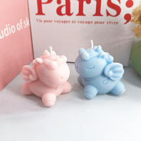 Molde De Silicona De Animal Unicornio Para Velas Resina Epoxy Herramientas Para Decoración De Cumpleaños Galletas Regalos - details 4