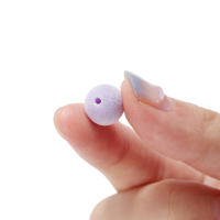 30Pcs Bolas De Terciopelo Acrílico Colorido 8/10mm Para DIY Joyería Collar Pulsera Pendientes Accesorios De Manualidades - details 7