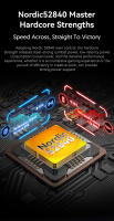 Nuevo Ratón Bluetooth Inalámbrico Attack Shark R6 Tres Modos Silencioso Ligero Para Esports Paw3950 Con Resolución De 42000 - details 10
