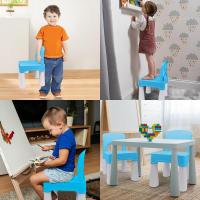Silla de plástico para niños, duración y Ligera, asiento de 9,3 Pulgas de Altura, para de 3 años en Adelante - details 0