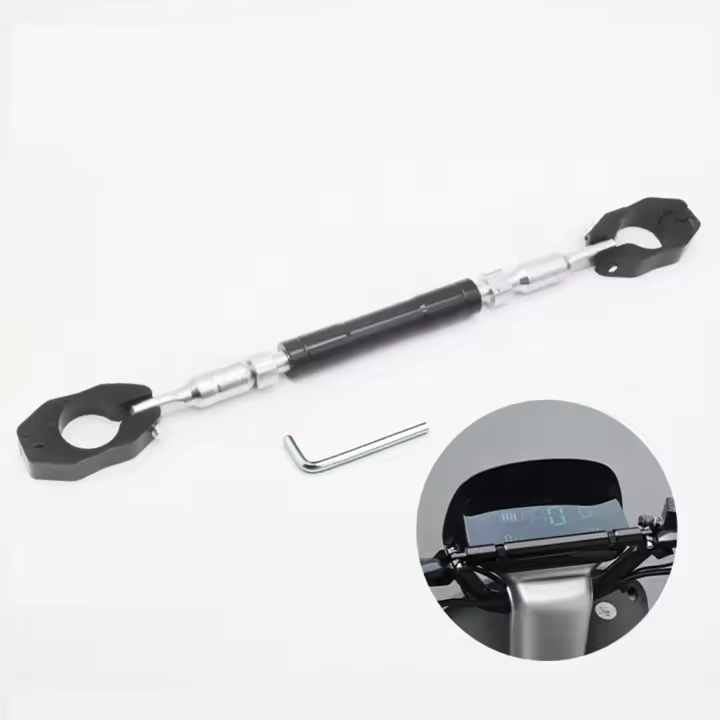 Manillar De Motocicleta Ajustable Para Barra Transversal Soporte De Equilibrio Regulador De Volante Reforzador 22mm Reemplazo - 1