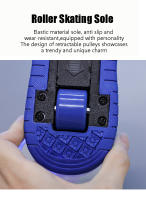 Zapatillas LED Para Niños Y Niñas Zapatos Deportivos Con Luces USB Cargables Para Outdoor Parkour Y Patinaje En Roller Talla True Fit Material Superior De Tela Y Suela EVA - details 8