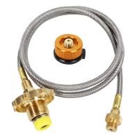 Adaptador De Tanque De Propano Para Estufa De Gas Al Aire Libre Línea De Conexión Para Camping Quemador Adaptador De Camión De Gas LPG Tubo De Conexión - details 10