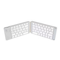 Teclado Inalámbrico Plegable Con Touchpad Bluetooth Para Windows Android IOS Teléfono Mini Teclado Multifuncional Con Botón Estándar De 63 Teclas Para Laptop Y Tablet - details 11