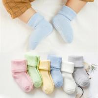 Calcetines De Algodón Para Bebés 2PCS Otoño Invierno Gruesos Y Cálidos Para Niños Y Niñas Antideslizantes Terry 0-3 Años - details 5