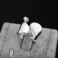 Anillo de Plata de Ley 925 with brilliant Diseño ajustable, sortija de apertura para Mujer, Gift de joyería - details 2