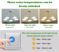 Lámpara Colgante Minimalista Moderna LED Para Techo Adecuada Para Dormitorios Salones Cocinas Iluminación Interior 220V - details 0