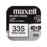 Banner - Pila maxell de boton oxido plata 335 SR512SW