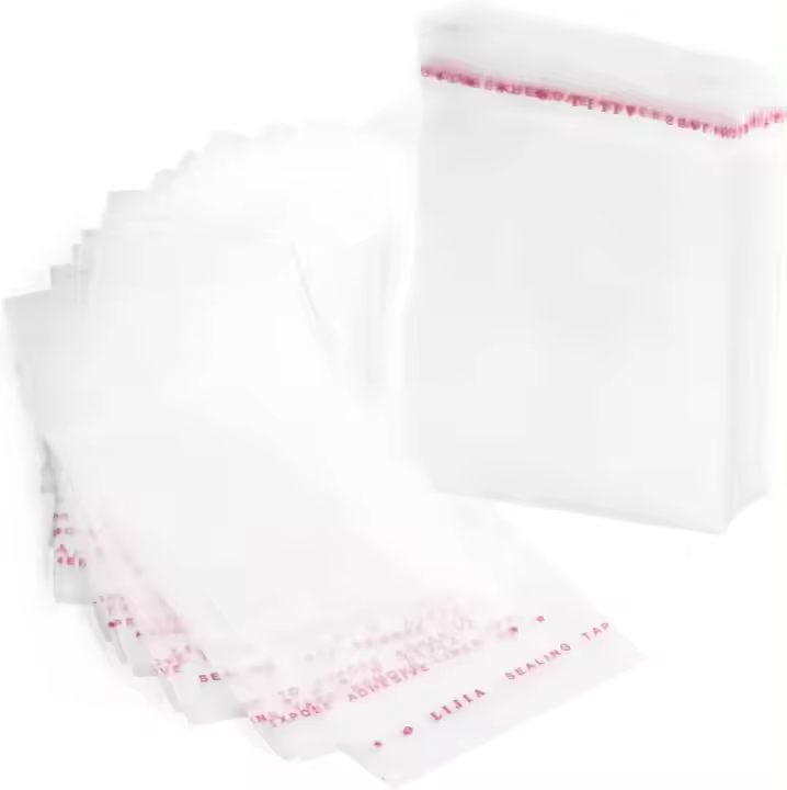 Vicyol S&D Bolsas de Celofán Transparente Autoadhesivas Sin Orificios para Chuches, Regalos, Joyas y Más - 1