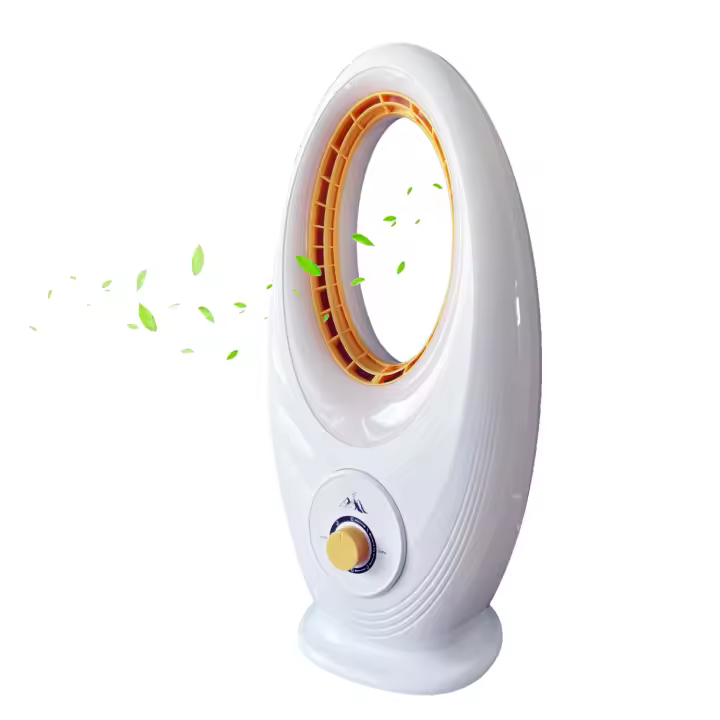 Ventilador Sin Aspas Ventilador de Torre Silenciosa 40W Blanco 3 Velocidades - 1