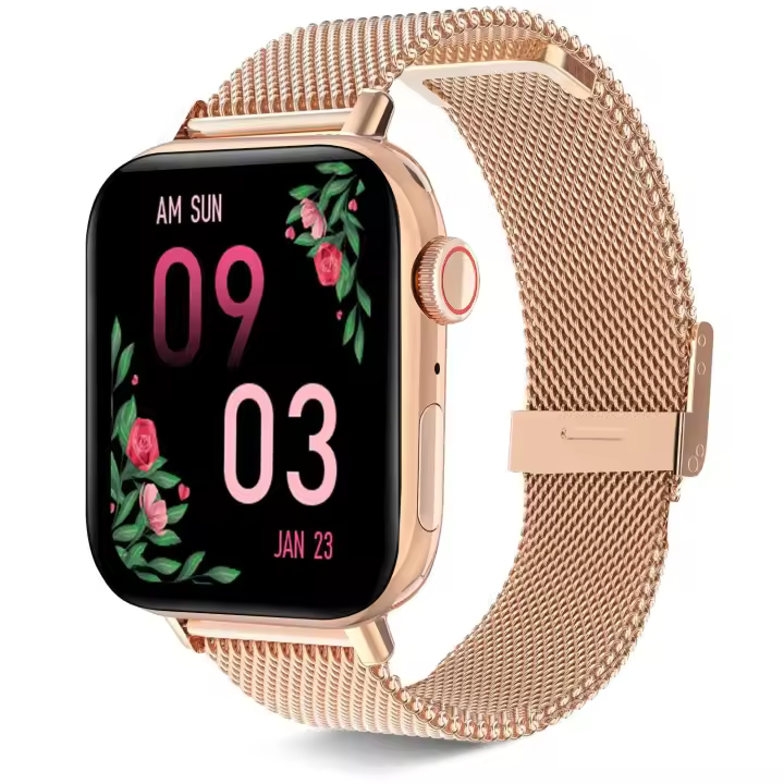 2024 Reloj inteligente serie Ultra 9 NFC para mujer Reloj Inteligente Mujer con Llamada Bluetooth 5.2, Smartwatch Mujer IP68 con 120+ Modos Deportes, Función Femenina, Pulsómetro Caloría SpO2 y Sueño, Smartwatch para Android iOS - 1