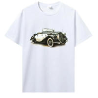 Camiseta De Algodón Para Hombre Con Patrón De Coches Clásicos Estilo Gráfico Creativo Camiseta O-Neck Impresa a Medida Para Todas Las Estaciones - details 7