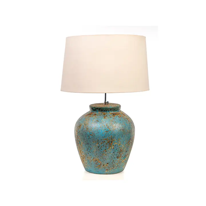 LAMPARA CERAMICA C/PANTALLA HM472555 FIJALO - 1