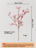 Bouquet De 40 Cm De Flor De Cerezo Artificial Para Decoración De Bodas Y Fiestas DIY Decoración De Hogar Para Sala De Estar Y Comedor En Vaso - details 1