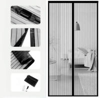 Curtain De Mosqueras Magnéticas Para Puerta Telas De Malla Antipulgas Y Avispas Partición Para Verano Uso Interior Cierre Automático - details 1