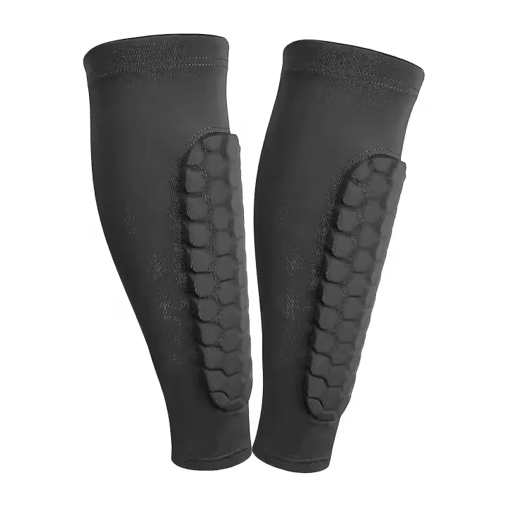 2024 1 Pair of Soccer Shin Guards Pads for Kid Youth AdultCalf Socks Protective Gear Outdoor Football Gear for Men and Women - 1