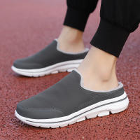 Zapatillas Casuales De Algodón Para Hombre Invierno Cómodas Y Cálidas Zapatillas De Casa Con Piel Media Botas De Nieve Suela EVA Zapatos Planos Suaves Talla Verdadera Para Adultos - details 37
