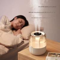 Humididiador de vapor frío de Doble Chorro de gran capacidad de 6,8 L/240 Oz, difusor de Aire Silencioso, 3 velocidades de Niebla con Luz Nocturna y Pantalla digital, ideal para habitaciones grandes, oficinas, hogares, spas, yoga, dormitorios y gimnasios. - details 1