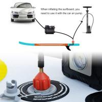 Adaptador de bomba SUP para botes inflables, adaptador de válvula de aire de compresor, duradero y fácil de usar, ideal para inflado rápido - details 3