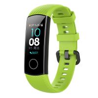 Correa De Pulsera De Silicona Para Huawei Honor Band 4 Accesorios Inteligentes Correa De Pulsera Para Honor Band 5 Pulsera De Cierre De Hebilla Metálica Unisex Tamaño 21cm - details 5