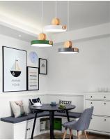 Lámpara Colgante Moderna LED Para Decoración De Hogar Y Sala De Estar Tres Tonos Iluminación Incluida Metal 220V Dimmer - details 1