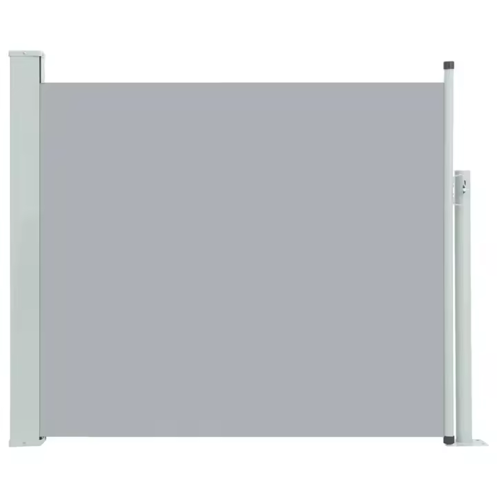 Toldo lateral retrácthil de Jardín gris 100x300 cm - 1
