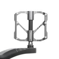 Pedales De Bicicleta PROMEND MTB/Road En Fibra De Carbono Ultraligeros Con 3 Rodamientos Antideslizantes Y Aluminio CNC Pedales Grandes Para Mountain Bike Y Road Bikes - details 14