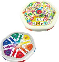 UD - Fantastiko Oca y Parchis  2 en 1  ,37X35CM Tablero resistente y portátil,Sistema de dados integrado , ideal para grupos hasta 6personas - details 1