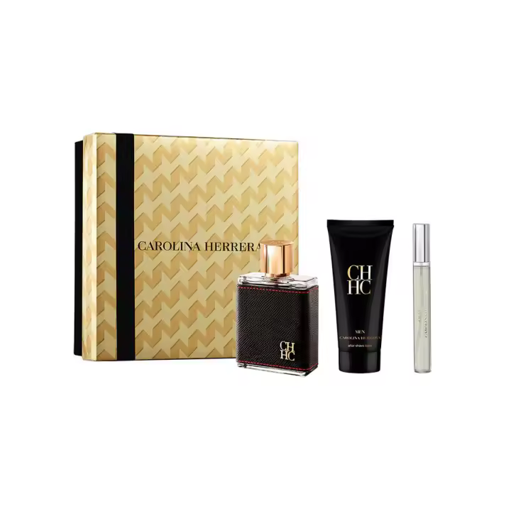 Carolina Herrera CH men Estuche de Regalo Eau de Toilette 100 ml + after + mini - 1