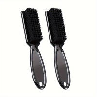 Set De Cepillos Para El Cuello Y Cabello Barbero Con Mango De Plástico Cepillo Suave Para Limpieza De Cabello Y Barba Forma Especial Para Peinar Y Limpiar - details 8