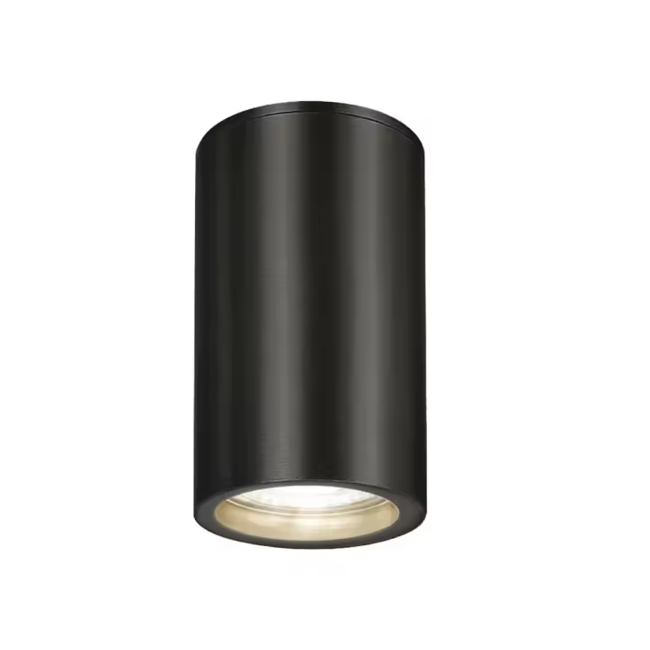 Lampara Techo Foco Gu10 Ip65 Negro Aplique Techo, Luz Jardín, Lámpara Jardín, Luz Exterior, Aplique Jardín - 1
