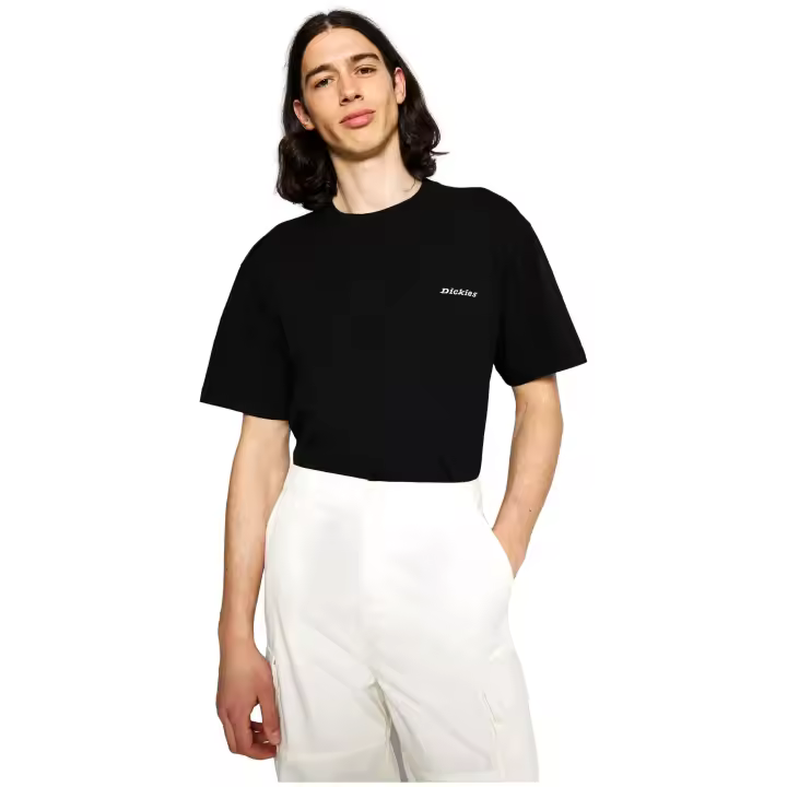 Camiseta de Manga Corta Dickies Loretto para hombre en color negro - 1