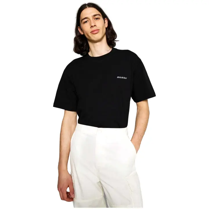 Camiseta de Manga Corta Dickies Loretto para hombre en color negro - 1